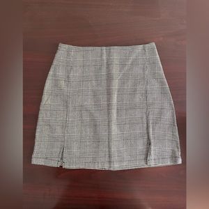 Brandy Melville John Galt Plaid Mini Skirt